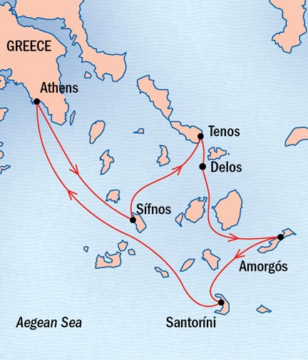 Around the World Private Jet SEA CLOUD National Geographic NG Lindblad Sea Cloud September 12-20 2015 Athens, Greece to Piraeus, Greece