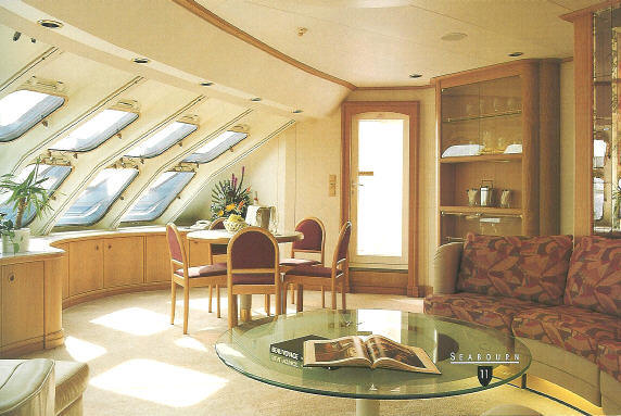 seabourn owner` s suite on deck 6