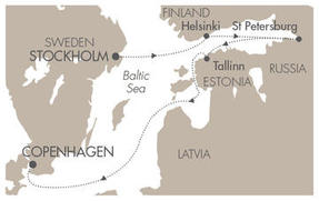 Cruises L Austral June 8-15 2016 Stockholm, Sweden to Copenhagen, Denmark