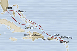 Oceania Riviera January 3-13 2016 Miami, FL, United States to Miami, FL, United States