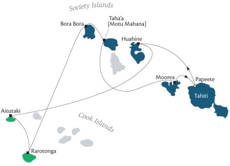 Cruises Paul Gauguin February 20 March 2 2016 Papeete, Tahiti, Society Islands to Papeete, Tahiti