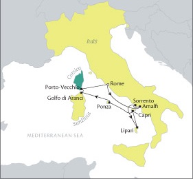 Cruises Tere Moana October 15-22 2016 Rome, Italy to Civitavecchia, Italy