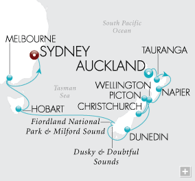 Southern Cross Discovery Map