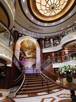 Cunard Cruise Queen Mary 2 qm 2 Grand Lobby