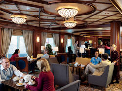 Cunard Cruise Queen Mary 2 qm 2 Cafe Carinthia