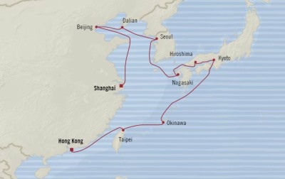 Oceania Nautica February 20 March 7 2017 Cruises Hong Kong, China to Shanghai, China