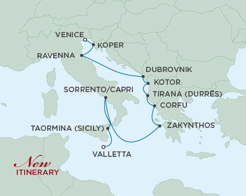GLORIES OF THE PAST | 12 Nights | Departs Jun 13, 2016 Valletta to Venice 