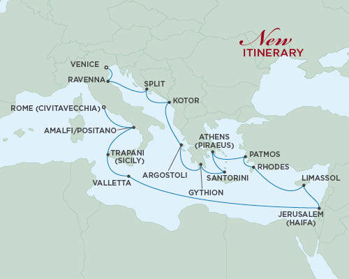 Rome (Civitavecchia) to Venice PATHWAY TO ANTIQUITY | 18 Nights | Departs Sep 15, 2016