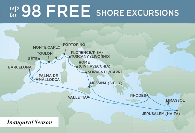 IBERIA & THE MEDITERRANEAN | 19 Nights | Departs May 28, 2020 | Seven Seas Splendor