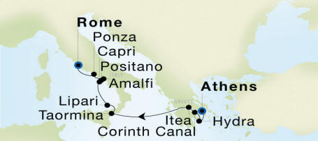 SeaDream yacht club cruise sea dream 1 Itinerary 2026