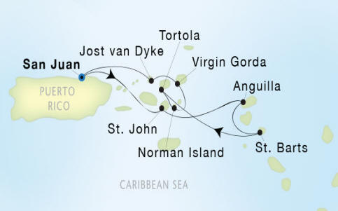 SeaDream II Cruises Itinerary 2019