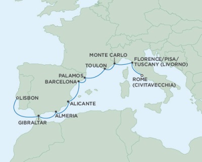 Seven Seas Navigator October 13-23 2016 Venice, Italy to Lisbon, Portugal
