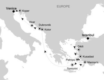 Silversea Silver Muse July 27 August 8 2017 Istanbul, Turkey to Venice, Italy