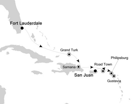 Silversea Silver Wind Expedition January 29 February 5 2016 Fort Lauderdale, Florida to San Juan