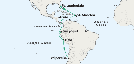 Luxury Cruise SINGLE-SOLO South American Passage 5201