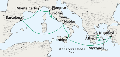 Just Athens to Rome Classical Mediterranean