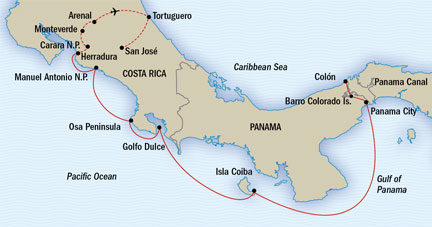 Luxury World Cruise SHIP BIDS - Lindblad National Geographic NG CRUISE SHIP Sea Lion January 2-16 2025 Panama City, Panama to San Jose, Costa Rica