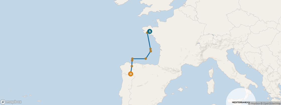 Seven Seas Mariner Voyage MAR281003 itinerary map from London (Southampton) to Lisbon, October 3-14 2028, 11 days