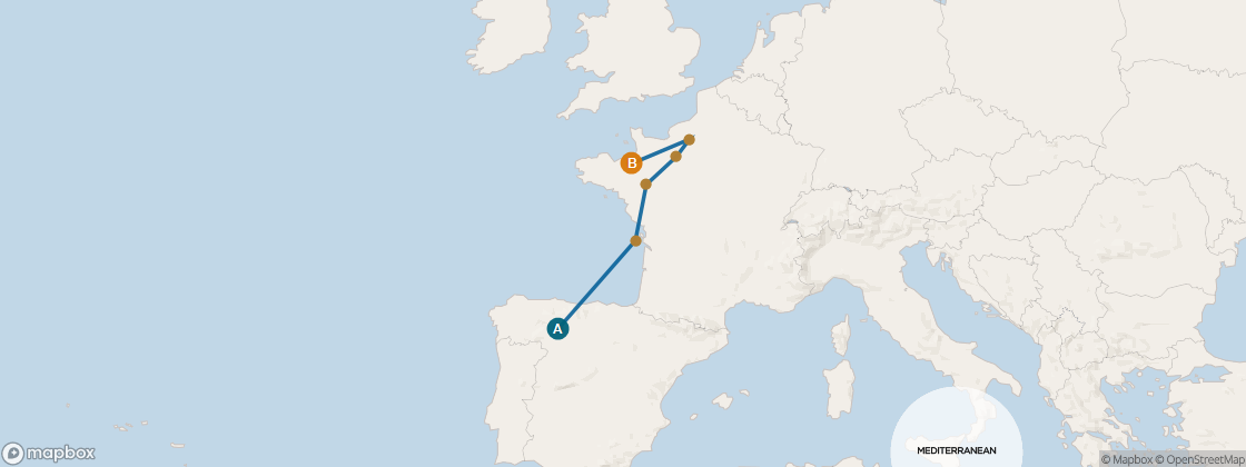 Seven Seas Voyager Voyage VOY260720 itinerary map from Lisbon to London (Southampton), July 20-August 3 2026, 14 days