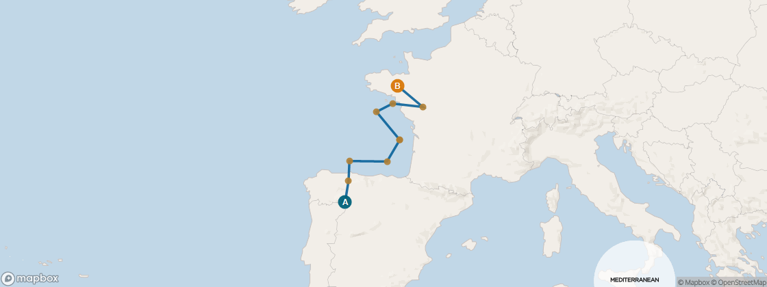 Seven Seas Voyager Voyage VOY270429 itinerary map from Lisbon to London (Southampton), April 29-May 10 2027, 11 days