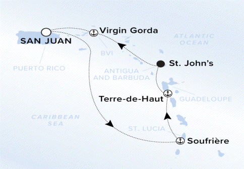 11250327 map. Ritz-Carlton Yacht Evrima Collection Cruise 2025 - Email us now - Best Deal