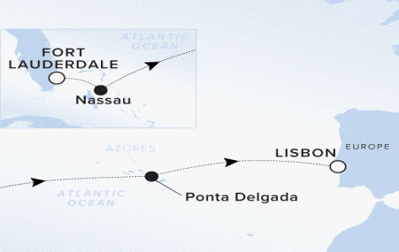 Ritz-Carlton Yacht Cruises 2025 Ilma 12250414 map.