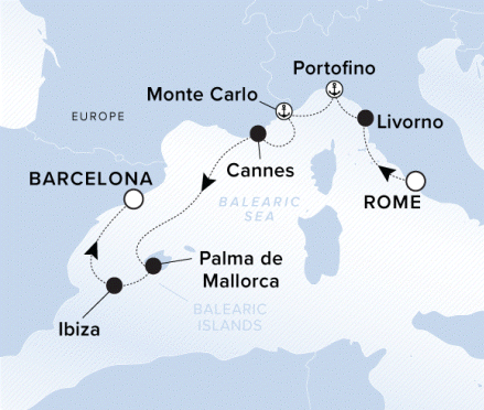 Ritz-Carlton Yacht Cruises 2025 Luminara Itinerary