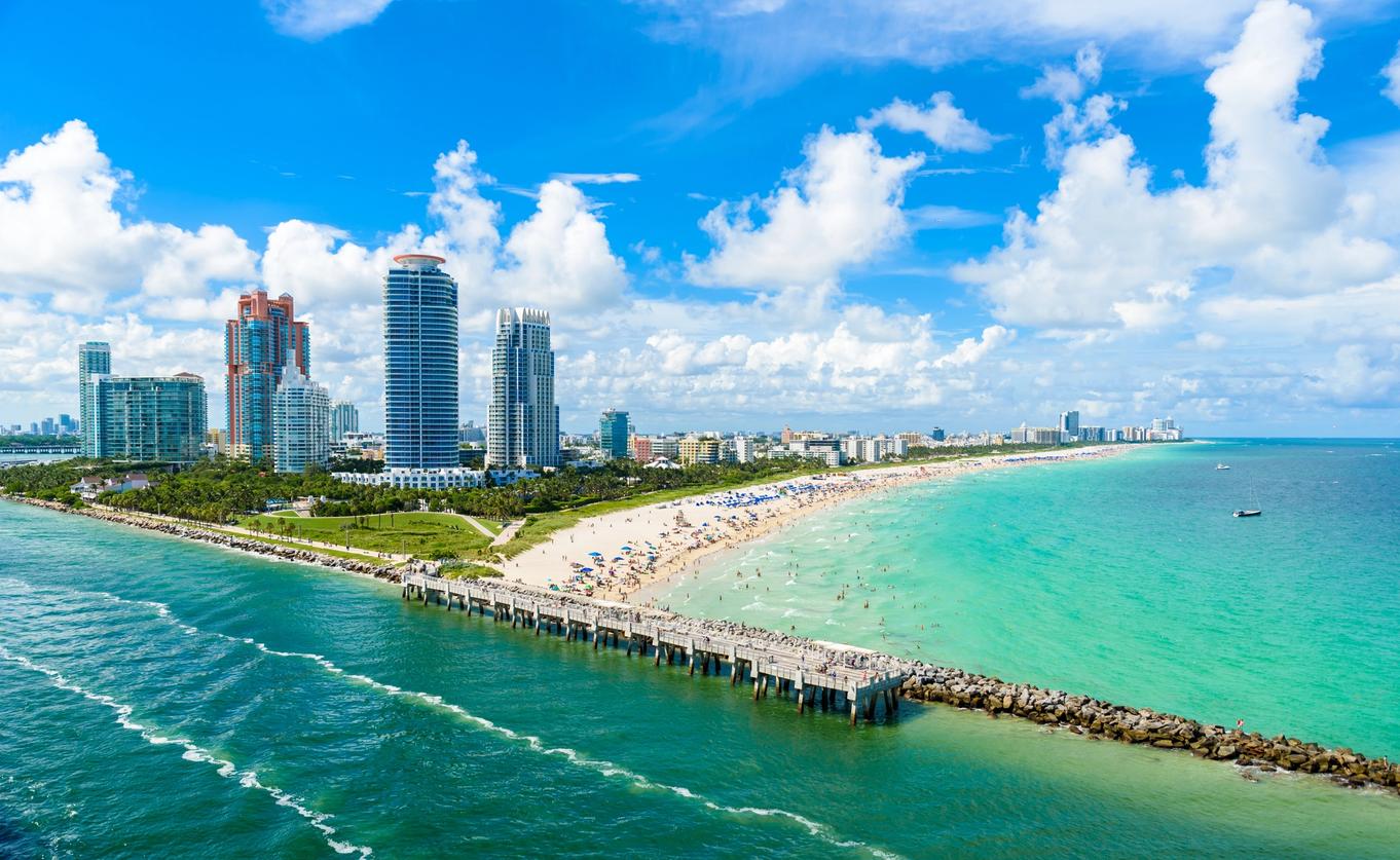 Silver Dawn Miami, FL to Miami, FL voyage DA280314010 itinerary map