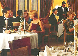 Owner Suite, Penthouse, Grand Suite, Concierge, Veranda, Inside Charters/Groups Seabourn: Dinner on a Formal Night