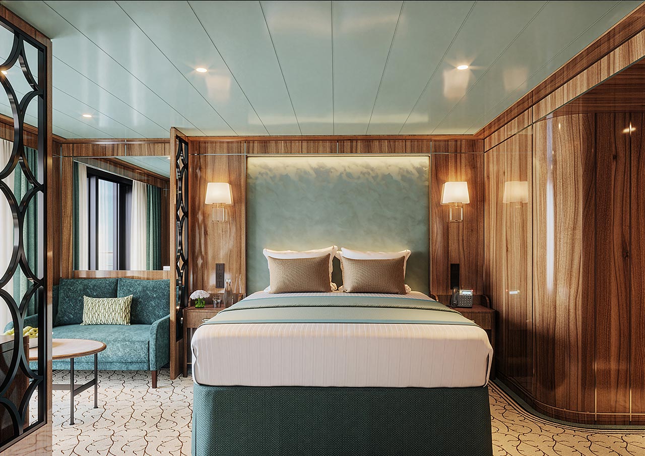 Concierge Deluxe Veranda Suite aboard Atlas Adventurer