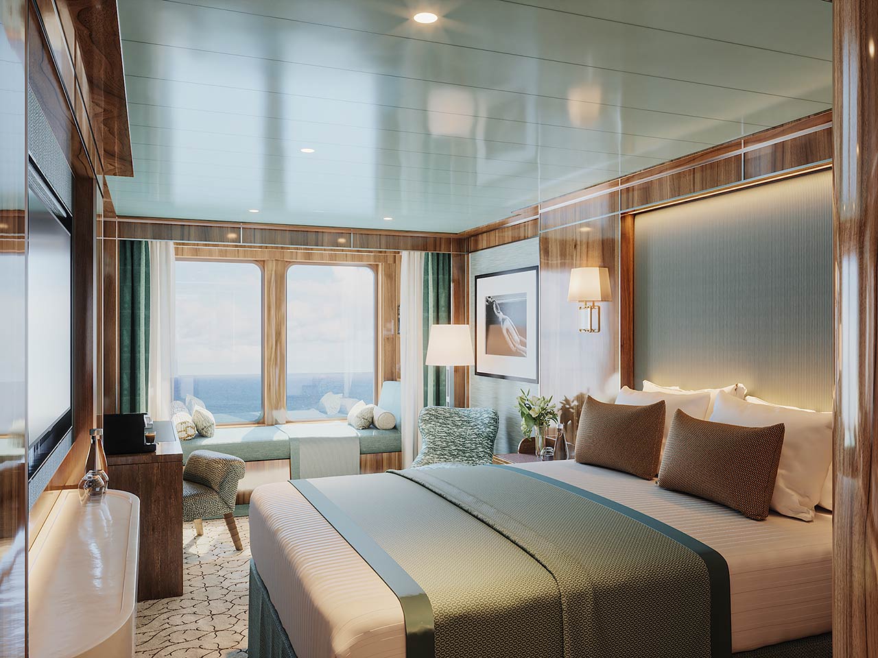 Concierge Panorama Ocean Suite aboard Atlas Adventurer