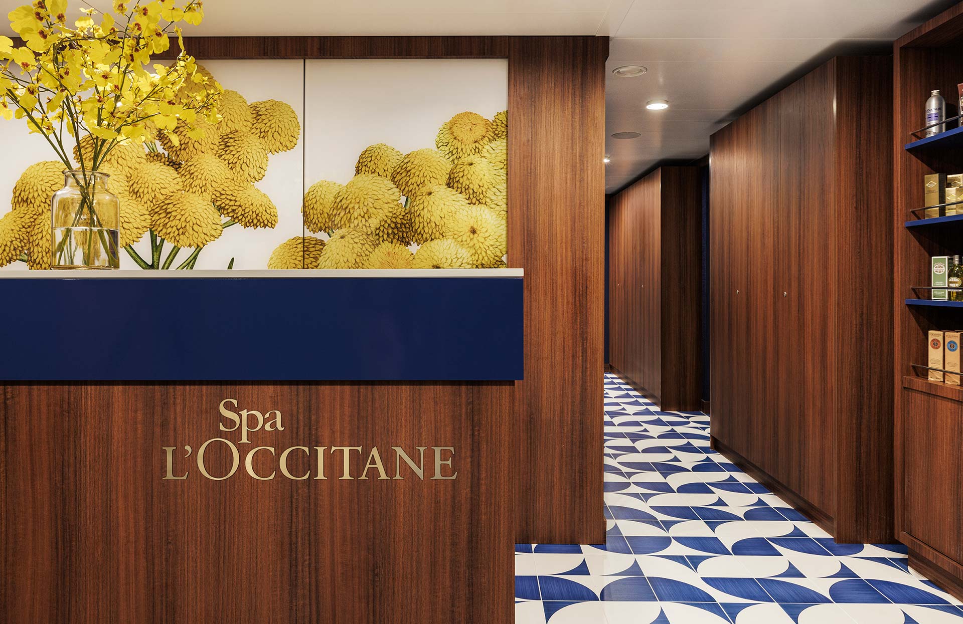 SeaSpa by L'OCCITANE reception aboard an Atlas yacht