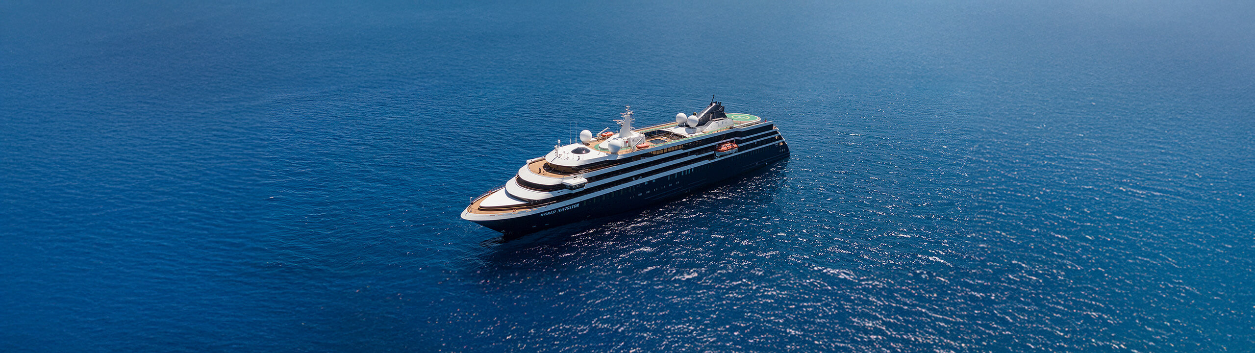 World Navigator luxury expedition yacht