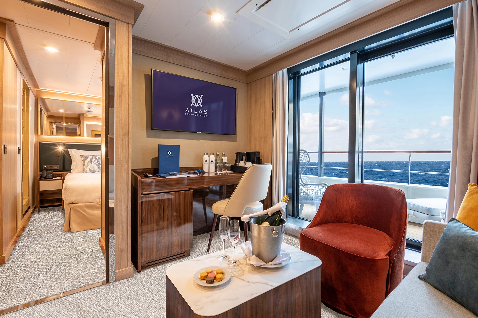 Navigator Suite aboard World Voyager