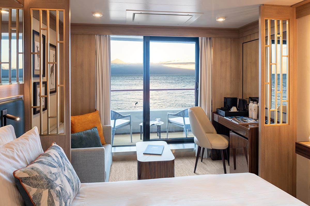 Veranda Suite aboard World Voyager