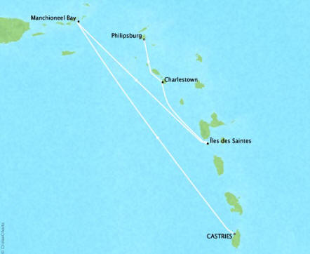 Four Seasons Yachts 2027 Four Seasons One Itinerary 2027