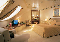 Charters, Groups, Penthouse, Balcony, Windows, Owner Suite, Veranda - Luxury Silversea Cruises Royal Suite