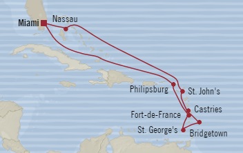 Deluxe Honeymoon Cruises Oceania Riviera December 22 2026 january 3 2024 Miami, FL, United States to Miami, FL, United States