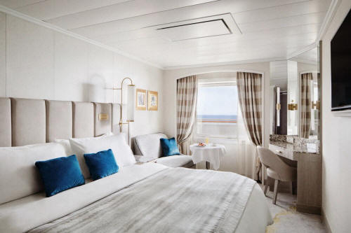 Crystal Cruises Serenity World Cruise Double Guest Room with Ocean View - Category CSWM