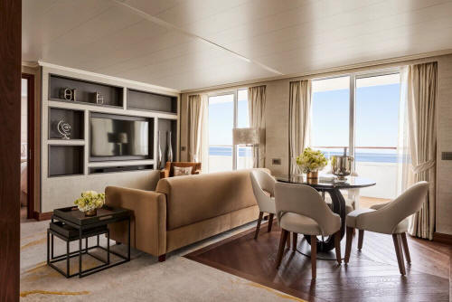 Crystal Cruises Serenity World Cruise Junior Crystal Penthouse Suite - Category RYVF