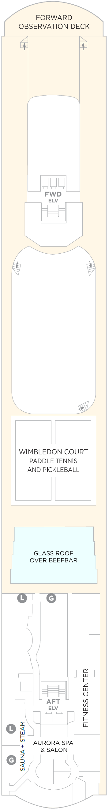 Crystal Cruises Serenity Deck 13