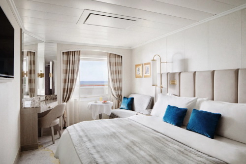 Crystal Cruises Symphony Category SGWF (Single Guest Room with Ocean View)