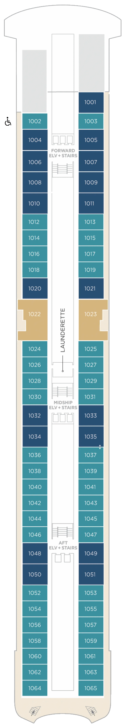 Crystal Cruises Symphony Deck Plan 10