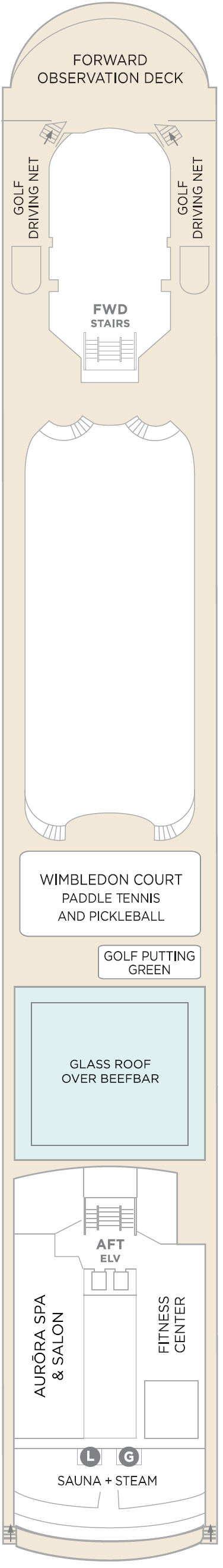 Crystal Cruises Symphony Deck Plan 12