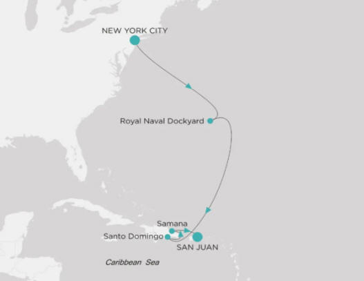 Crystal Cruises Symphony Itinerary 2026 Map