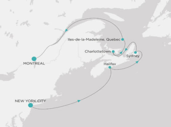Crystal Cruises Symphony Itinerary 2026 Map