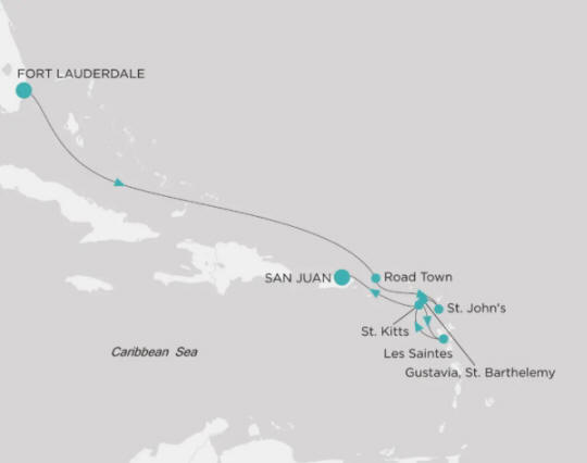 Crystal Cruises Symphony Itinerary 2027 Map