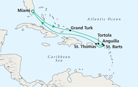Deluxe Honeymoon Cruises Round-Trip Miami