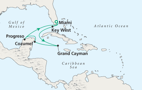 Deluxe Honeymoon Cruises Round-Trip Miami