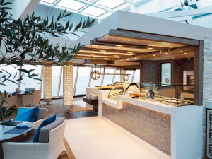 Crystal Cruises Serenity Scoops Ice Cream Bar